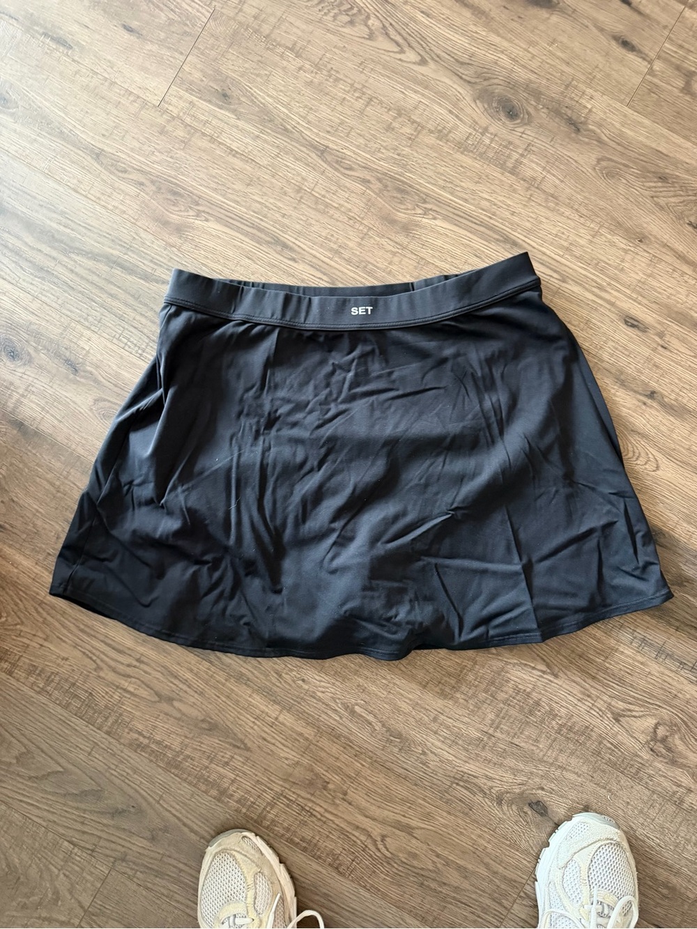 SET Active Black Mini Skirt